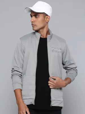 Alcis Men Grey Running Sporty Jacket