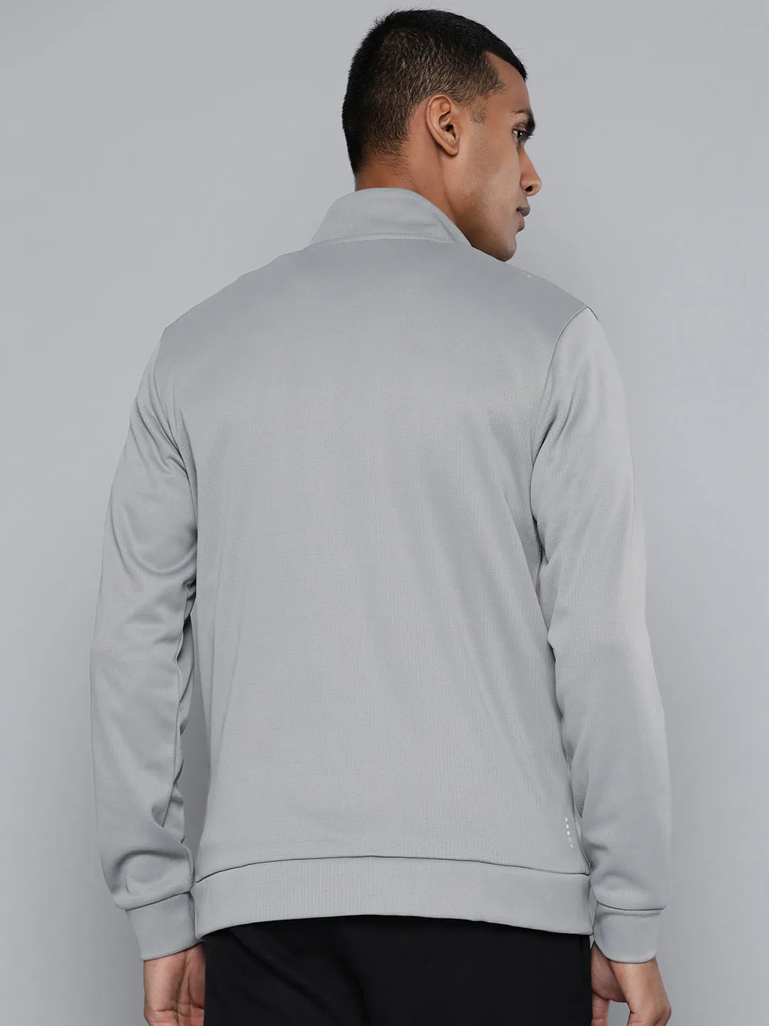 Alcis Men Grey Running Sporty Jacket