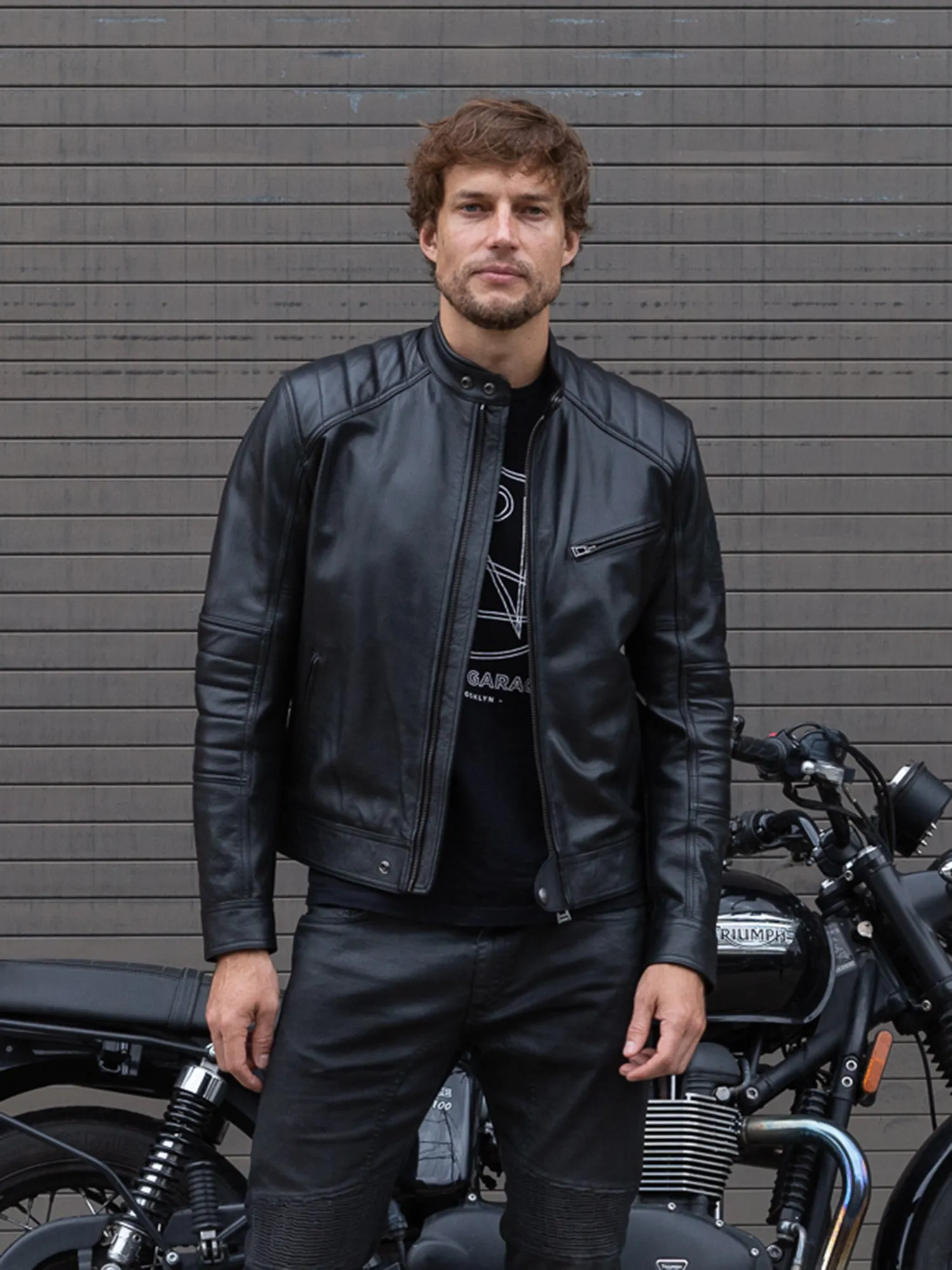 Belstaff Riser Leather Jacket