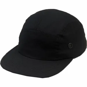 Black - Military Style Urban Street Cap - Cotton Ripstop