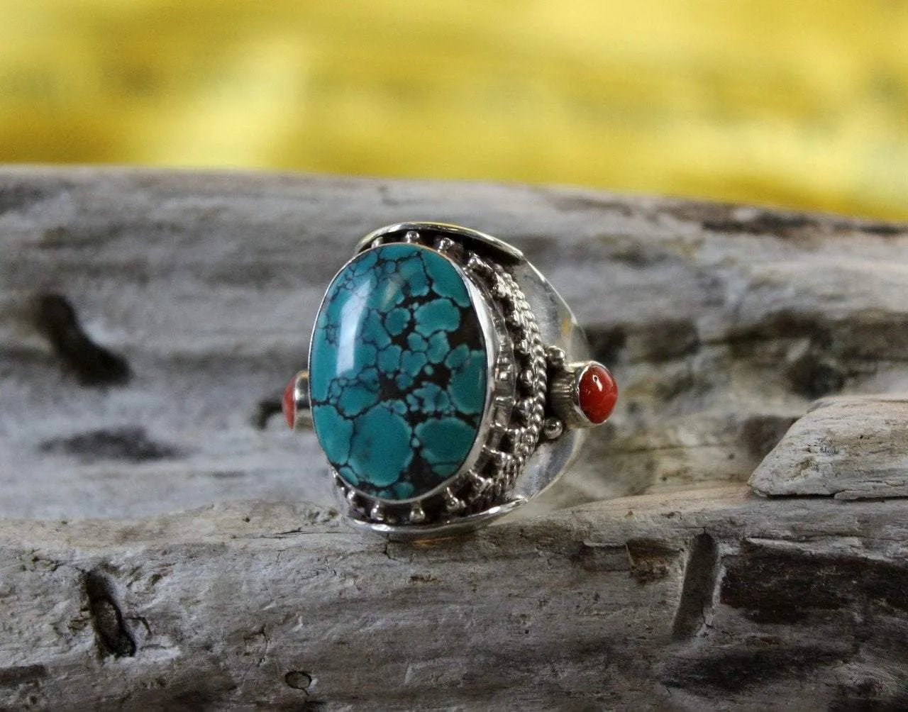 Bold Statement Turquoise Ring