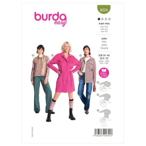 Burda Pattern 6024 Misses' Jacket