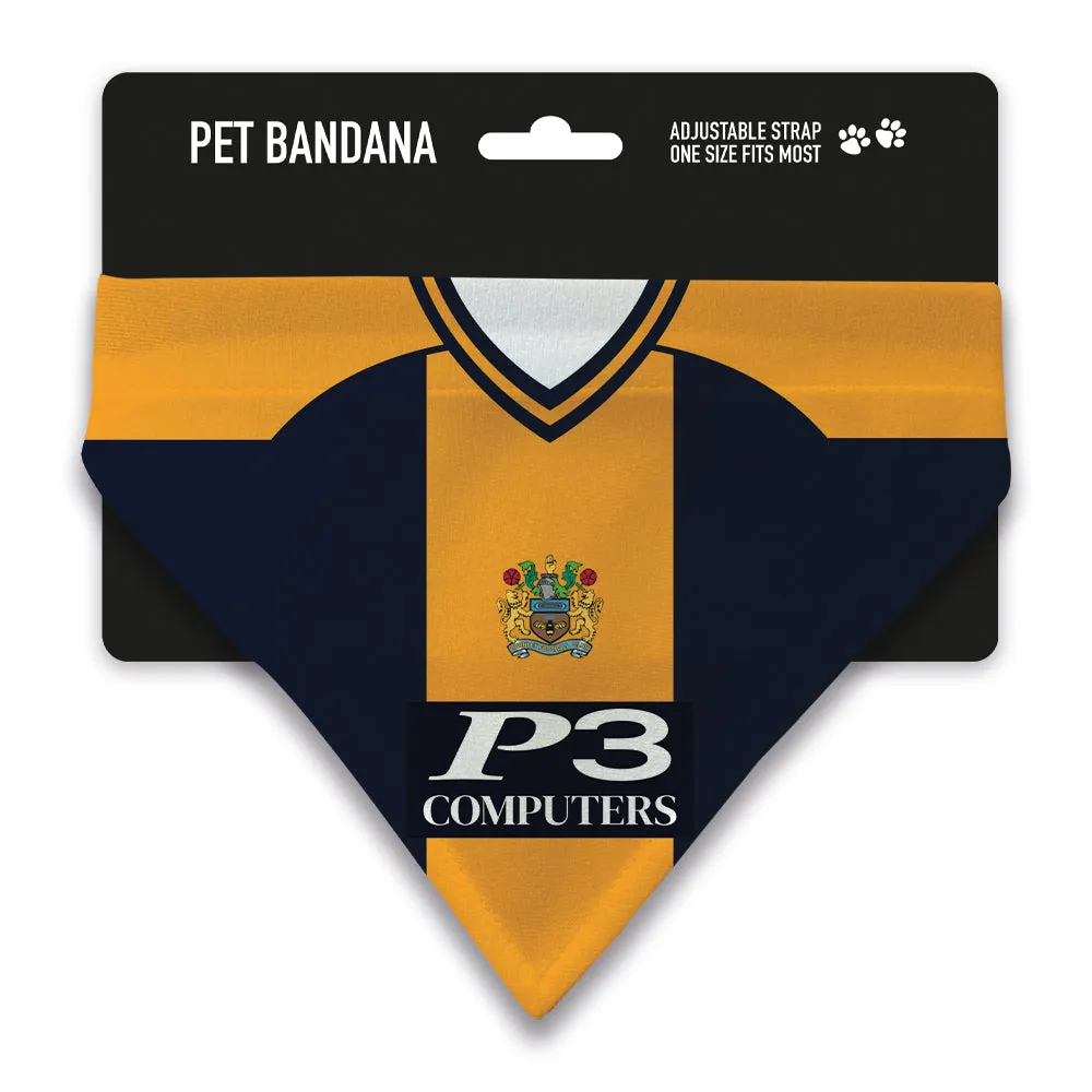 Burnley 1989 Away Pet Bandana