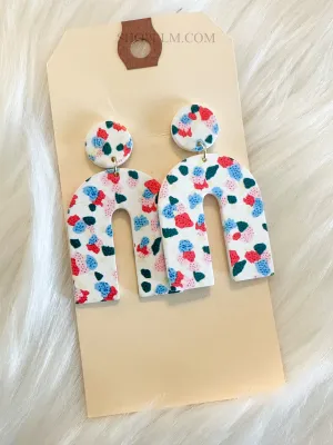 Confetti Arch Earrings