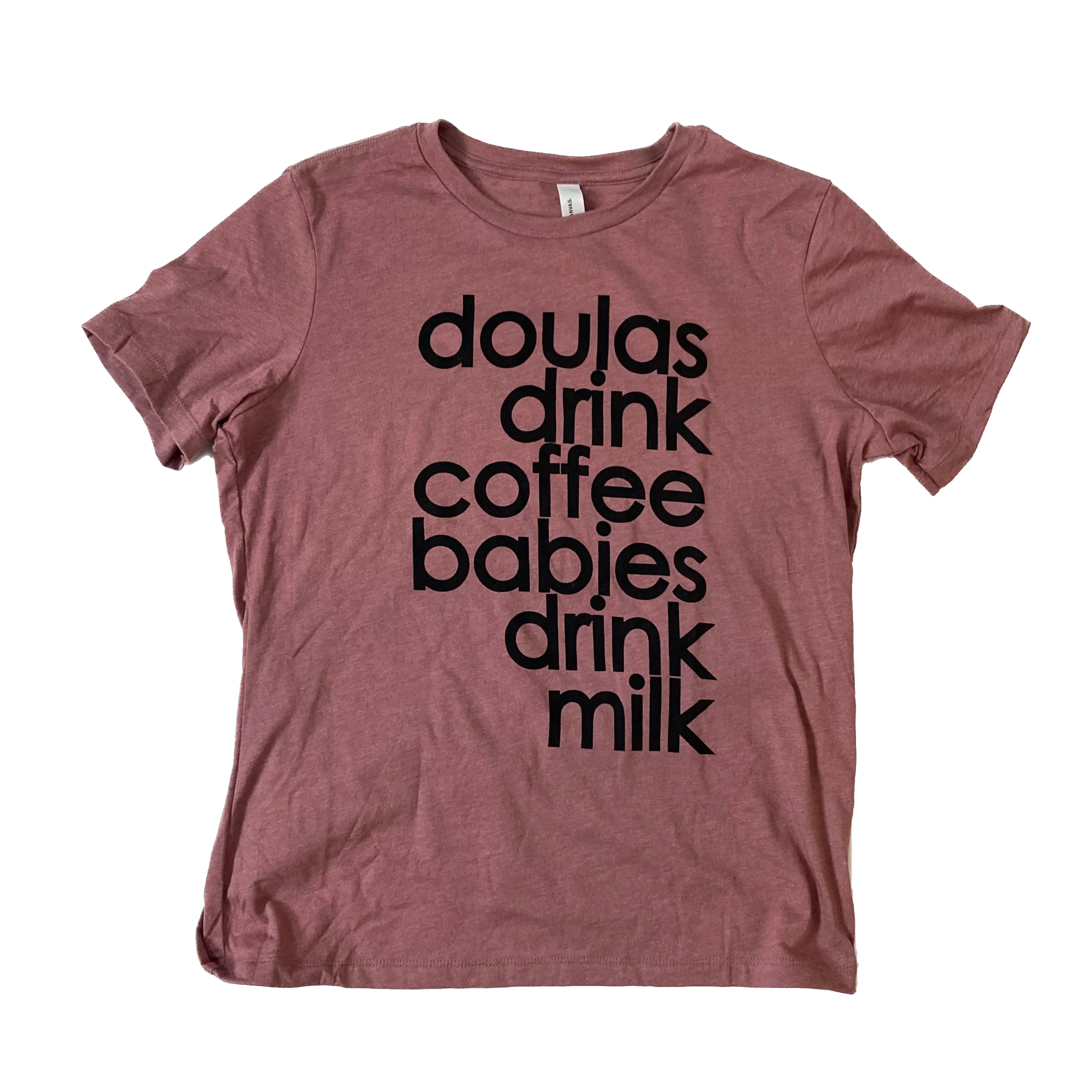 Doulas Drink Coffee Babies Drink Milk T-shirt