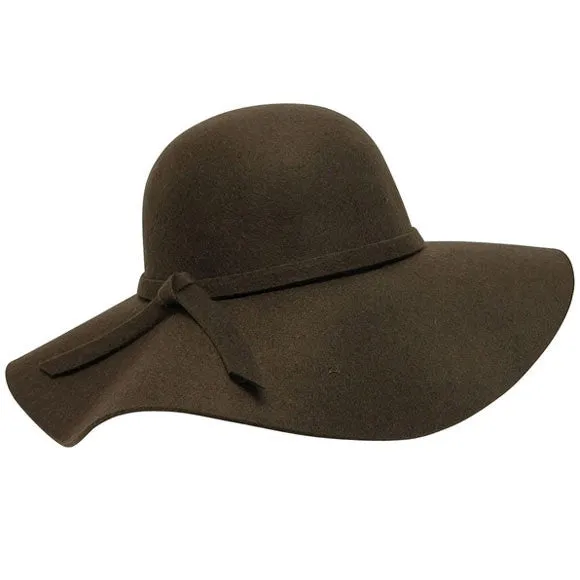 Downtown Style - Wool Felt Floppy Hat