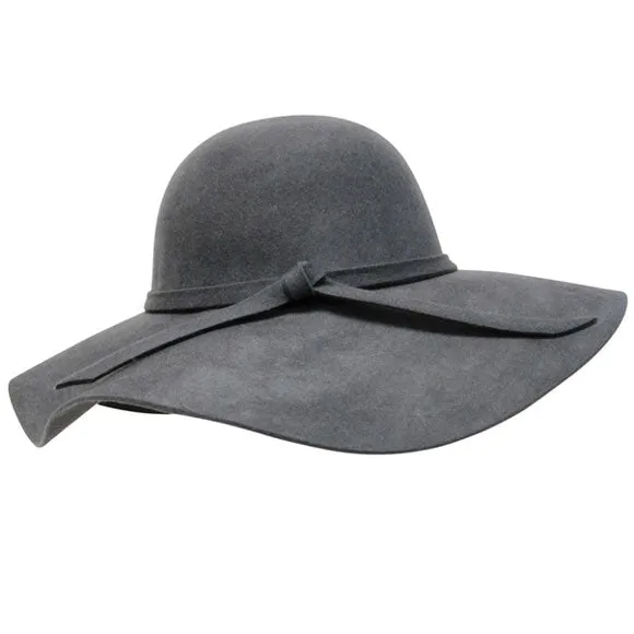 Downtown Style - Wool Felt Floppy Hat