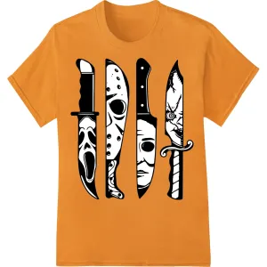 Edgy Horror Knife Graphics for Bold Halloween-Inspired DTF Prints