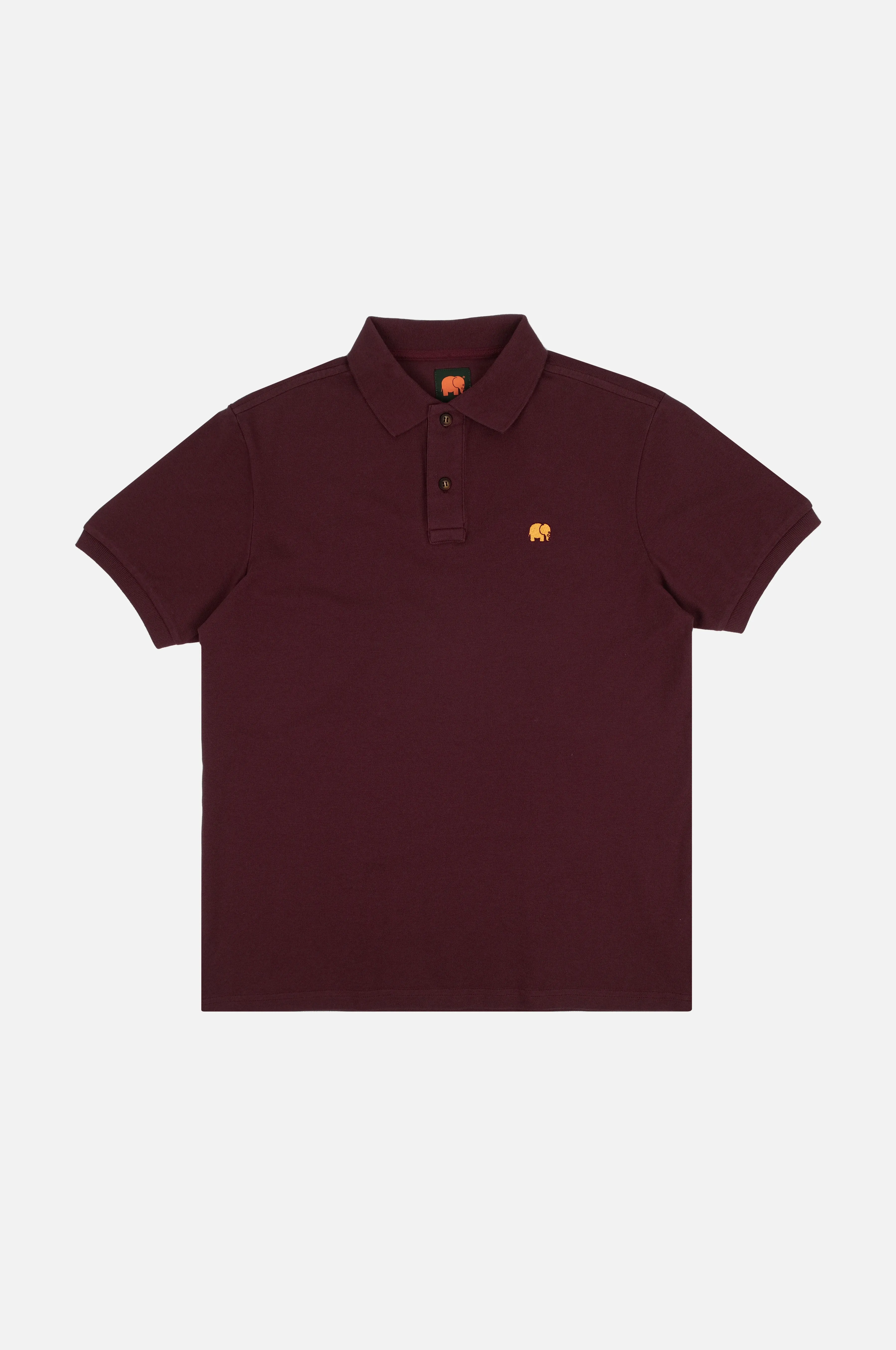 Essential Polo Shirt Burgundy