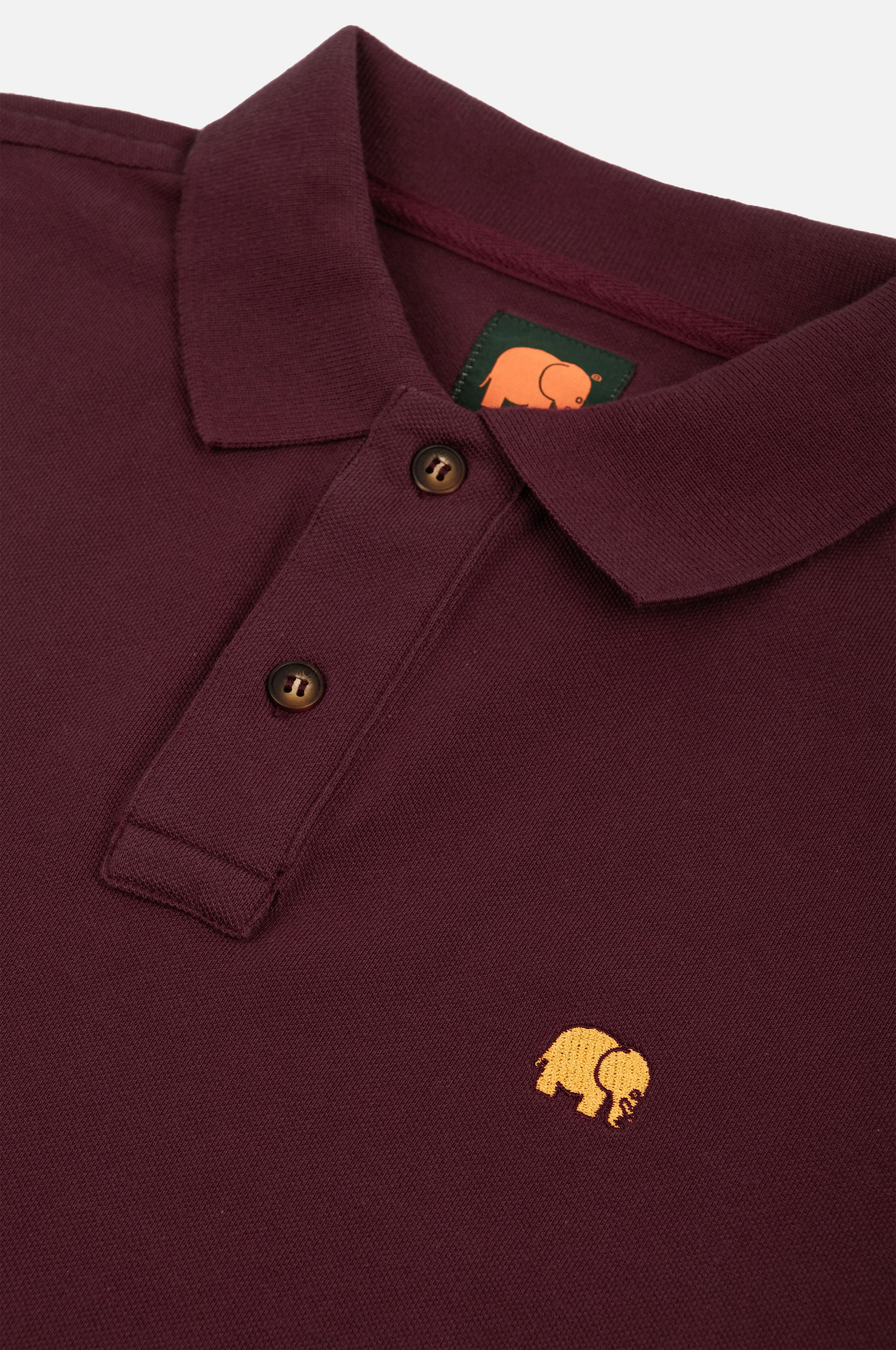 Essential Polo Shirt Burgundy