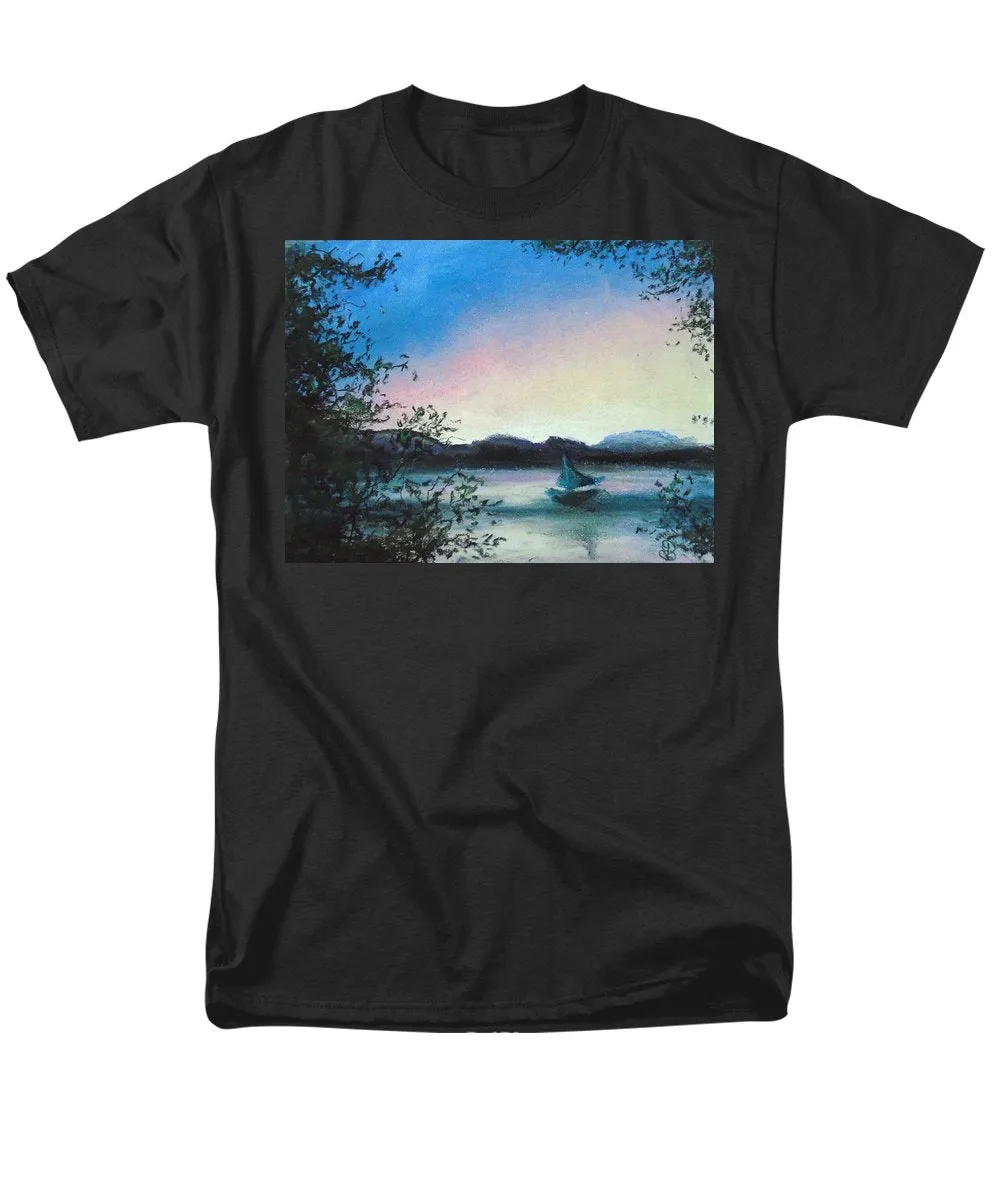 Happy Boat - Men's T-Shirt  (Regular Fit)