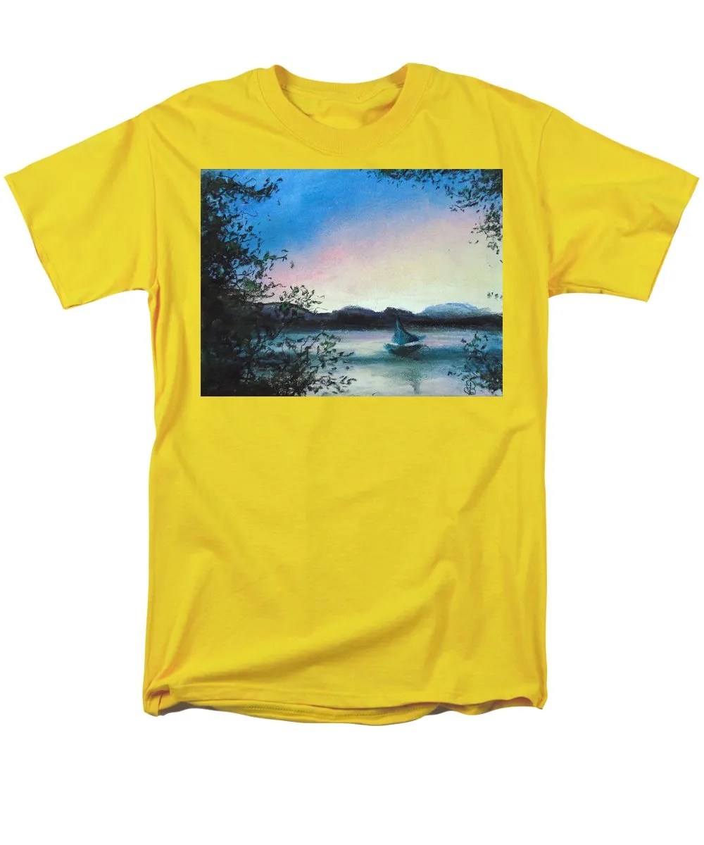 Happy Boat - Men's T-Shirt  (Regular Fit)