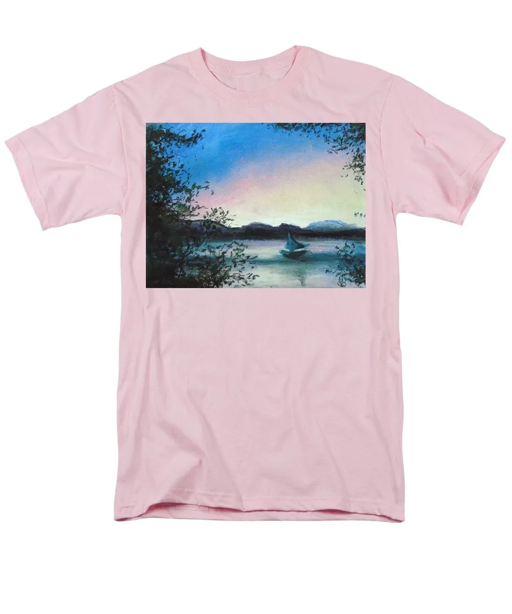 Happy Boat - Men's T-Shirt  (Regular Fit)