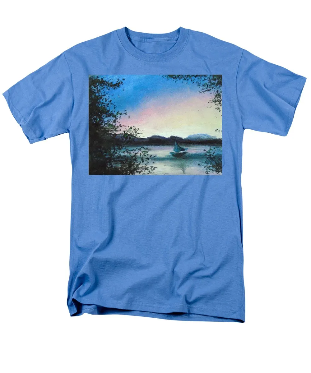 Happy Boat - Men's T-Shirt  (Regular Fit)