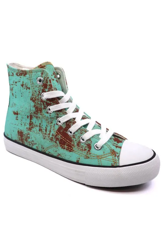 High Top Canvas Sneaker