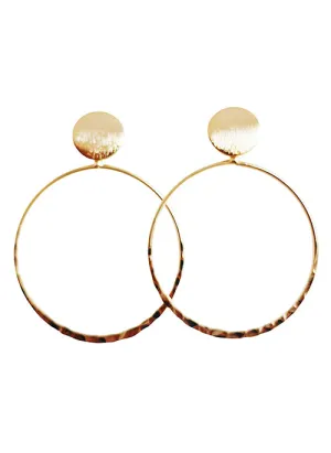 Jenn Gold Hoop Earrings