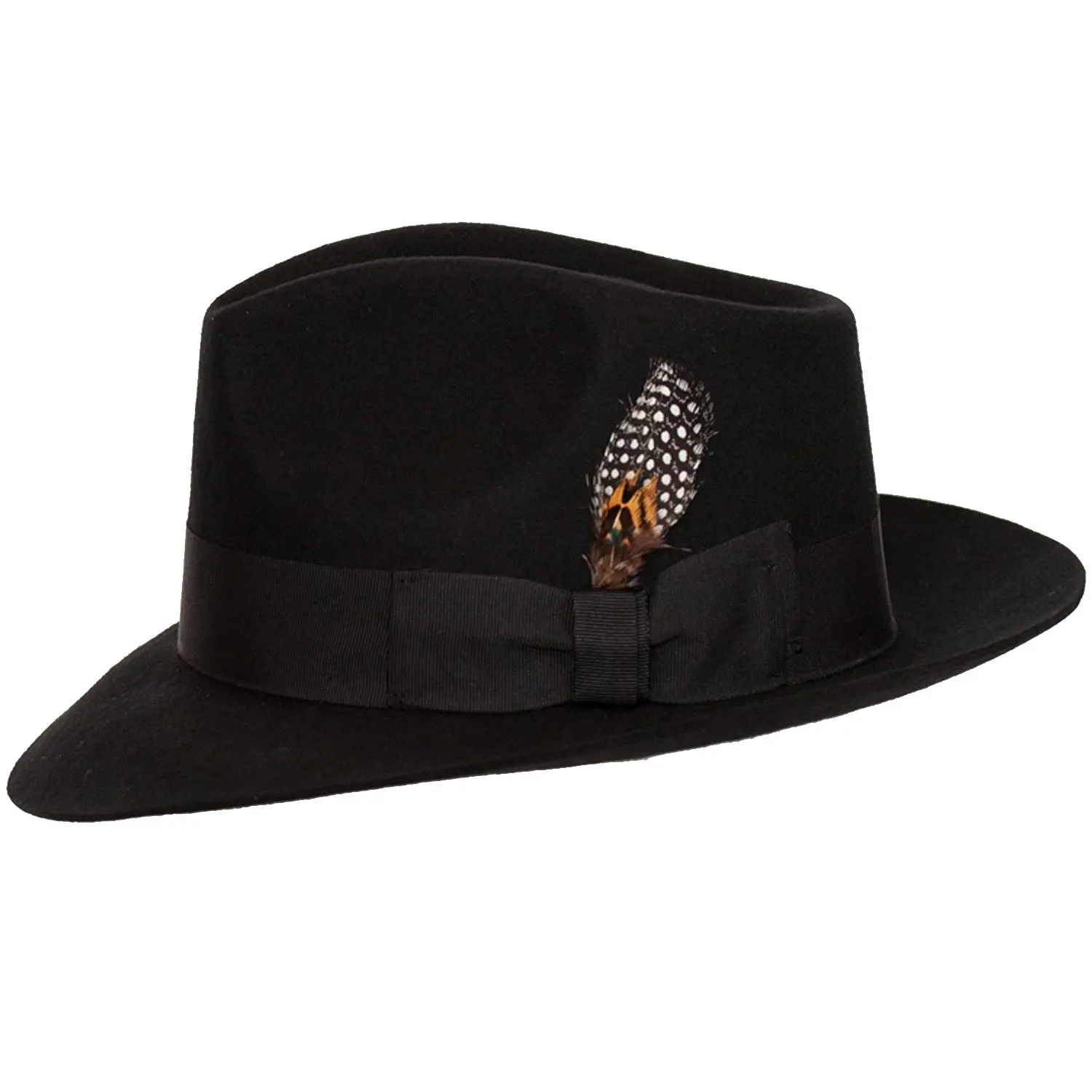 Louie Teardrop Wool Fedora by 9th Street Hats