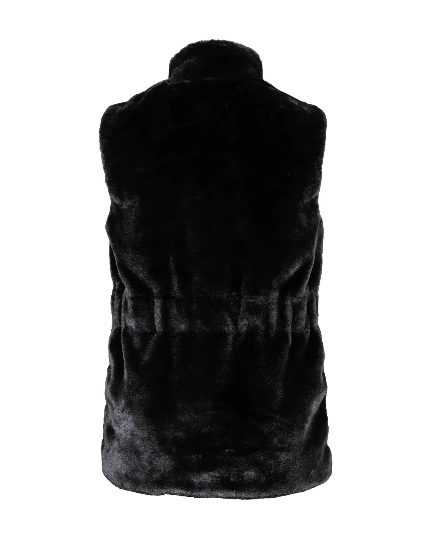 Marc Cain Faux Fur Belted Vest