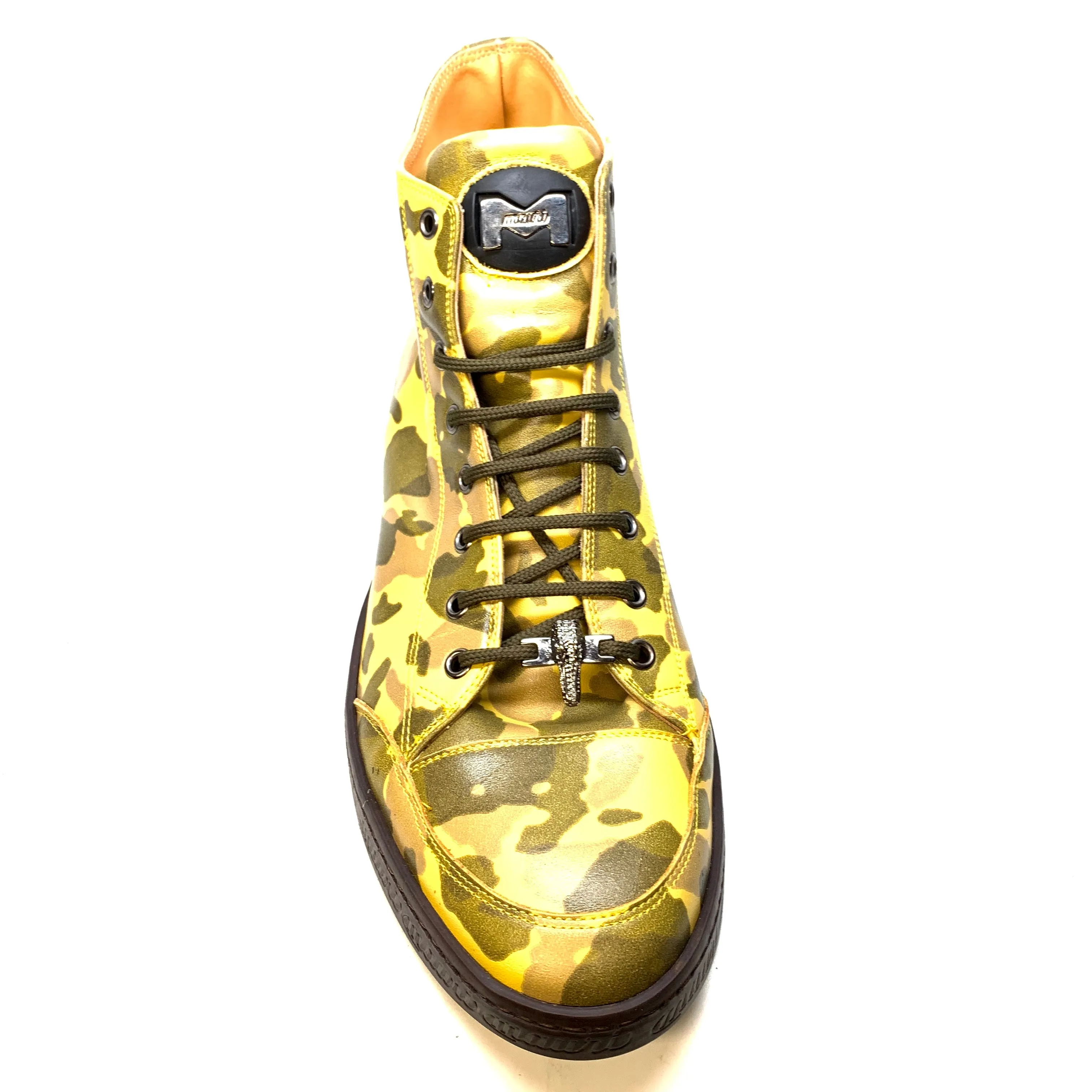 Mauri ‘8888’ Camouflage Leather High-Top Sneakers