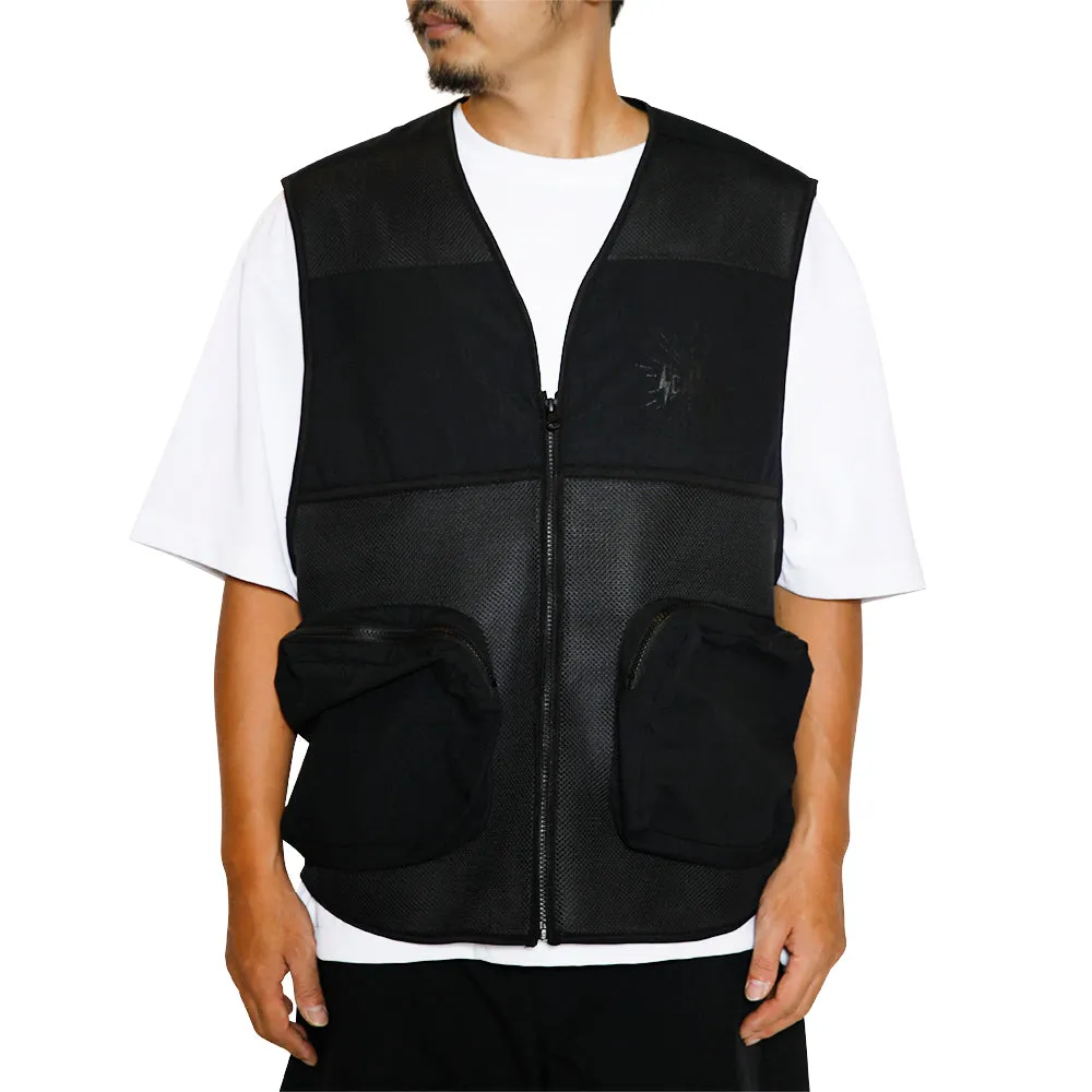 MULTI FUNCTION RIPSTOP MESH ZIP VEST