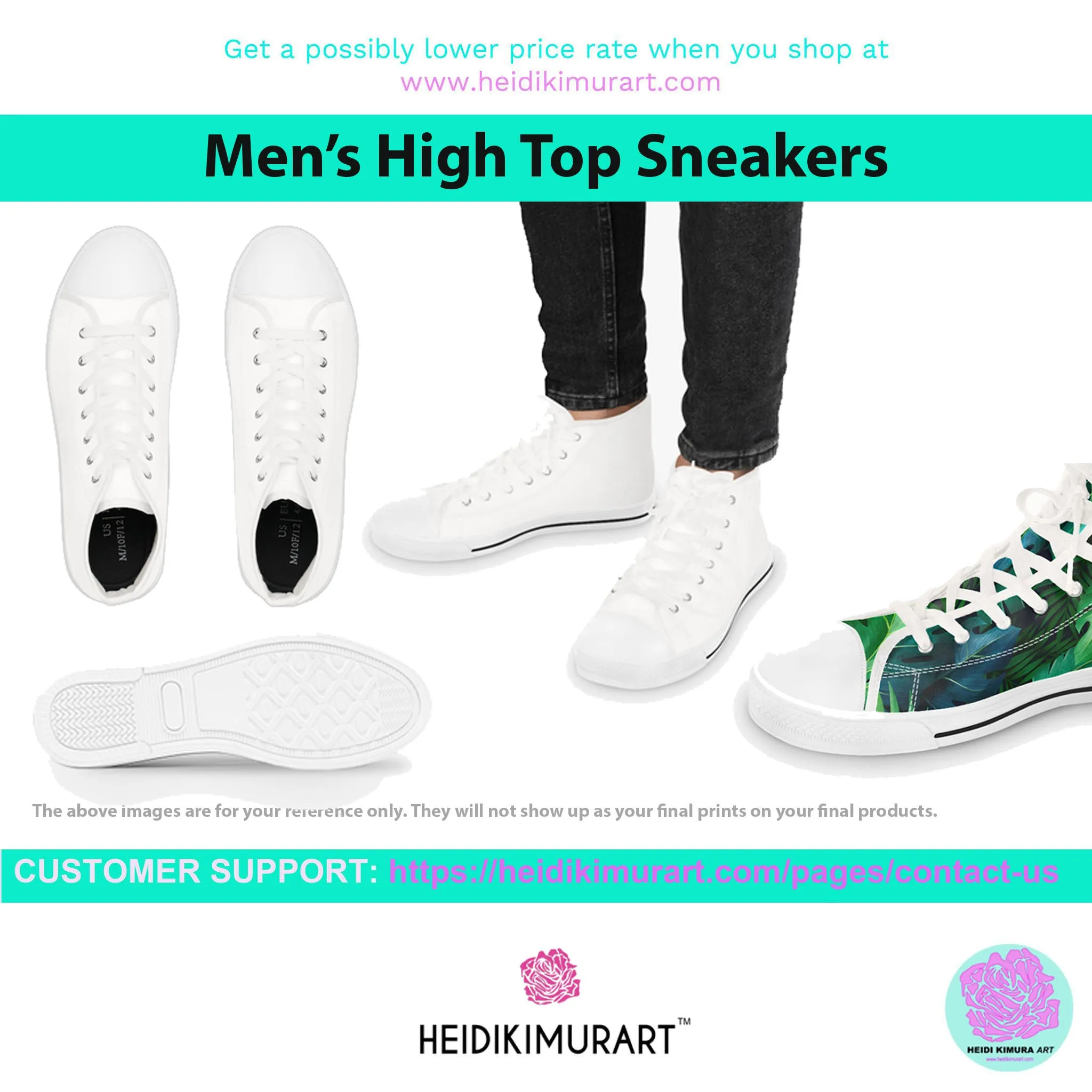 Nude Art Best Men's High Tops, Grey Unique Footwear, Modern Minimalist Best Men's High Top Sneakers Running Shoes