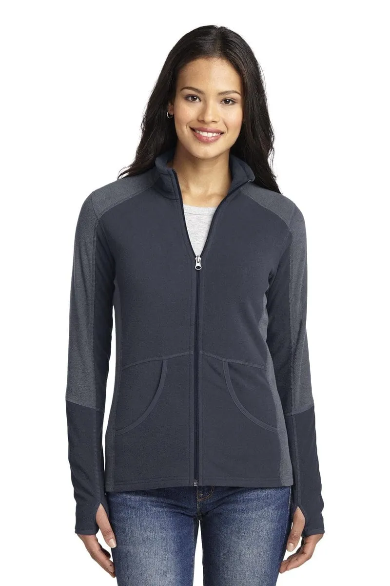 Port Authority ®  Ladies Colorblock Microfleece Jacket. L230