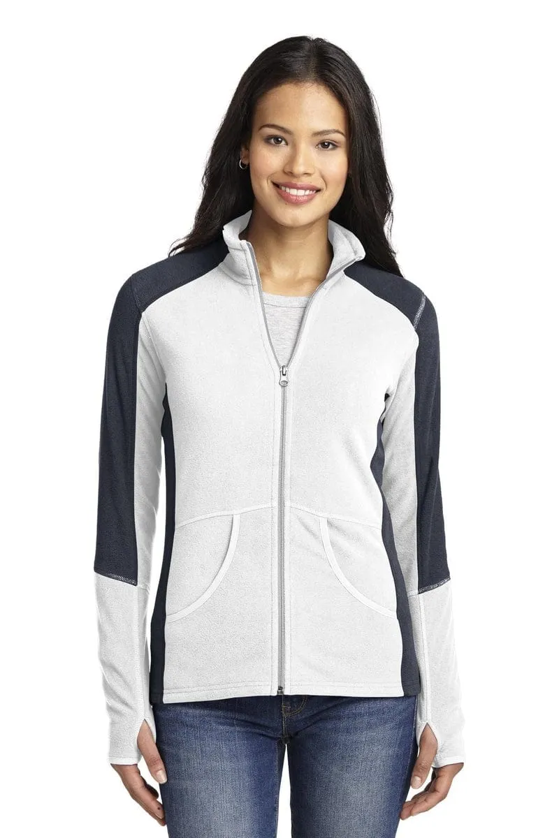 Port Authority ®  Ladies Colorblock Microfleece Jacket. L230