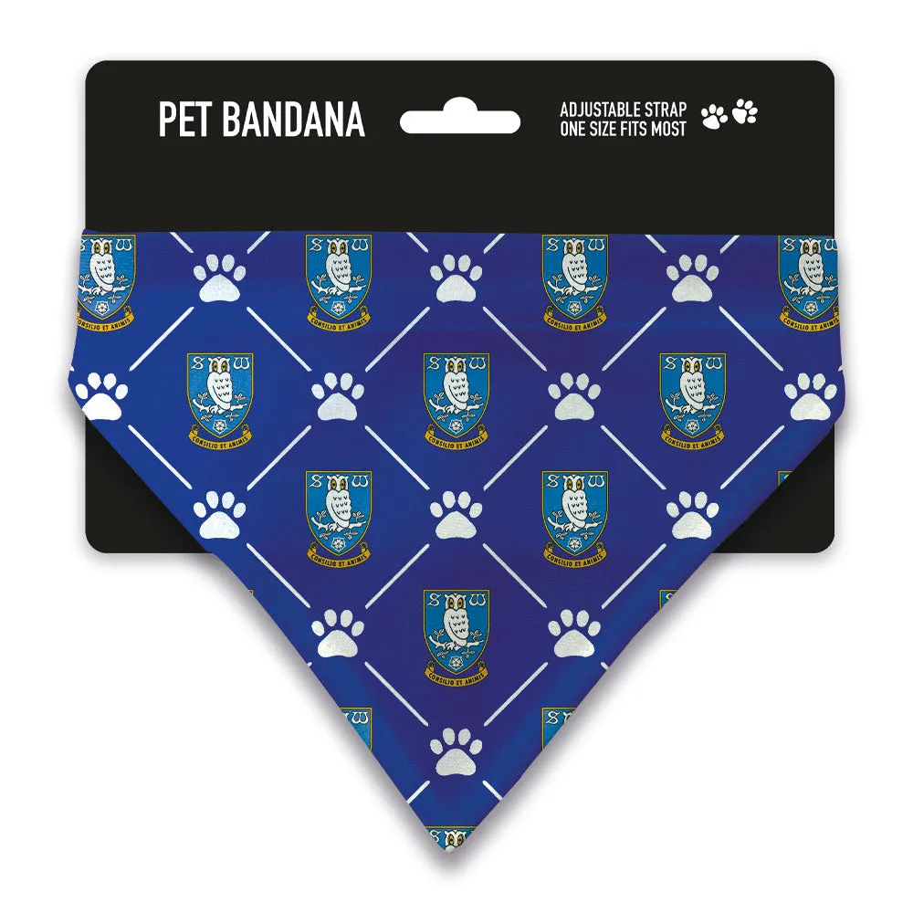 Sheffield Wednesday Crests Pet Bandana