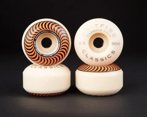 Spitfire F4 99 Classics: 53MM (Swirl Orange)