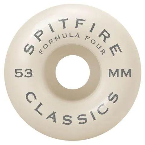 Spitfire F4 99 Classics: 53MM (Swirl Orange)