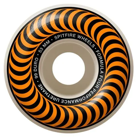 Spitfire F4 99 Classics: 53MM (Swirl Orange)