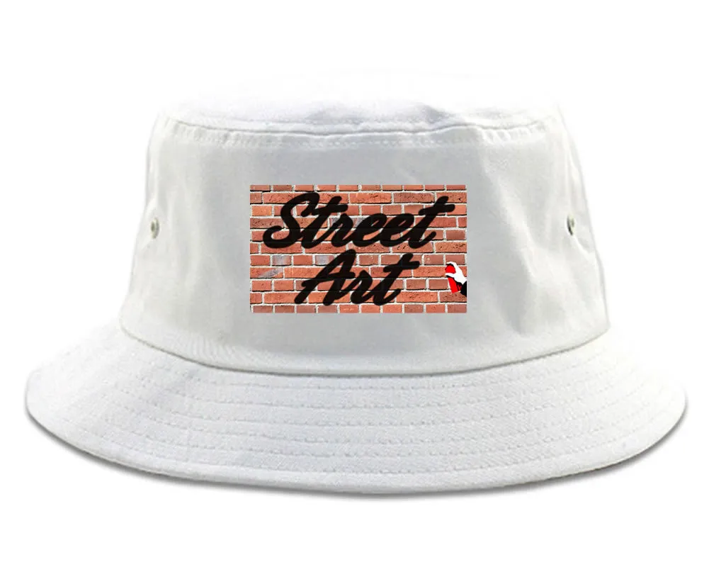 Street Art Graffiti Spraypaint Wall Bucket Hat