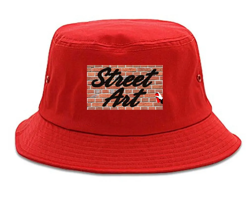 Street Art Graffiti Spraypaint Wall Bucket Hat