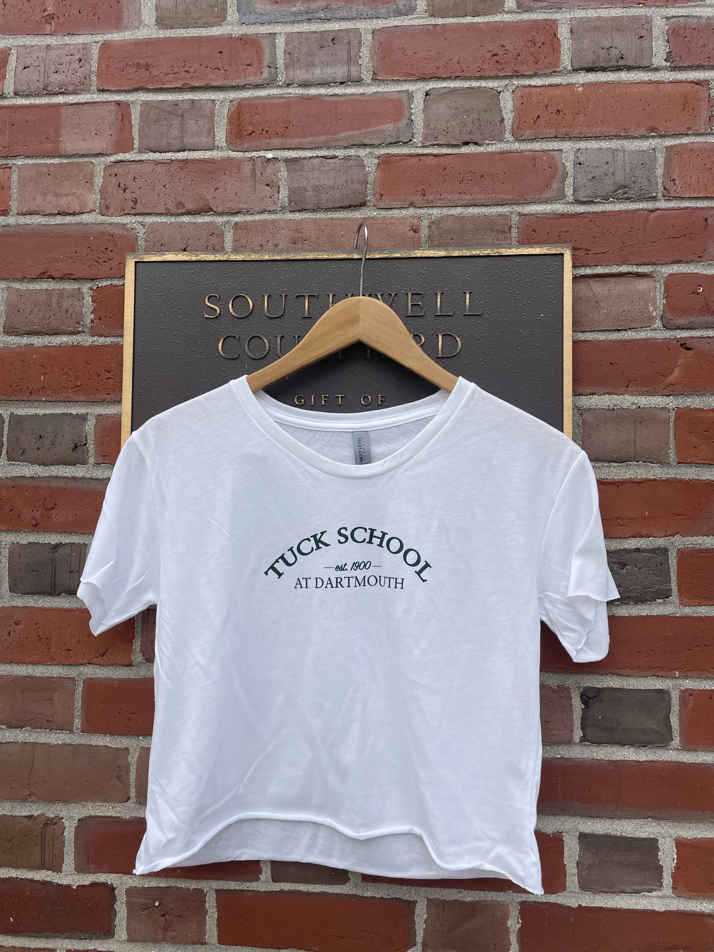 Tuck School Cropped T-Shirt