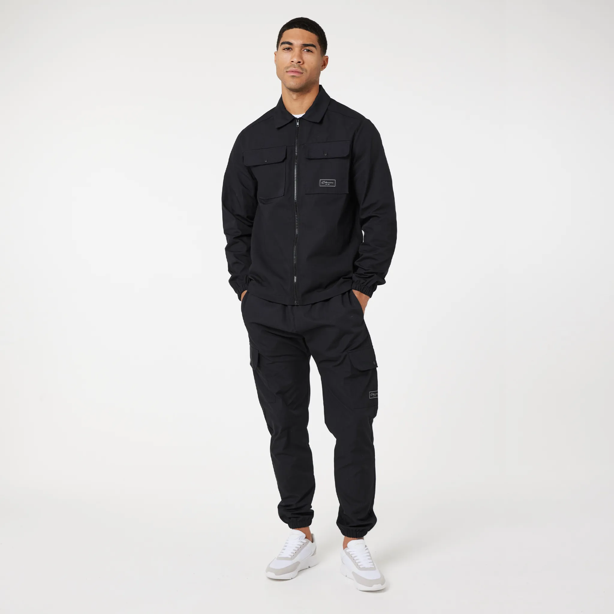 Utility Overshirt | Black