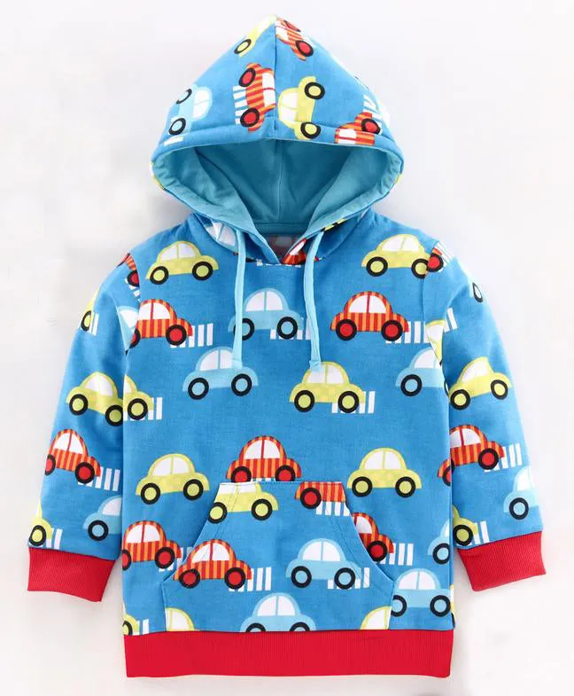 Ventra Car Blue Hoodie