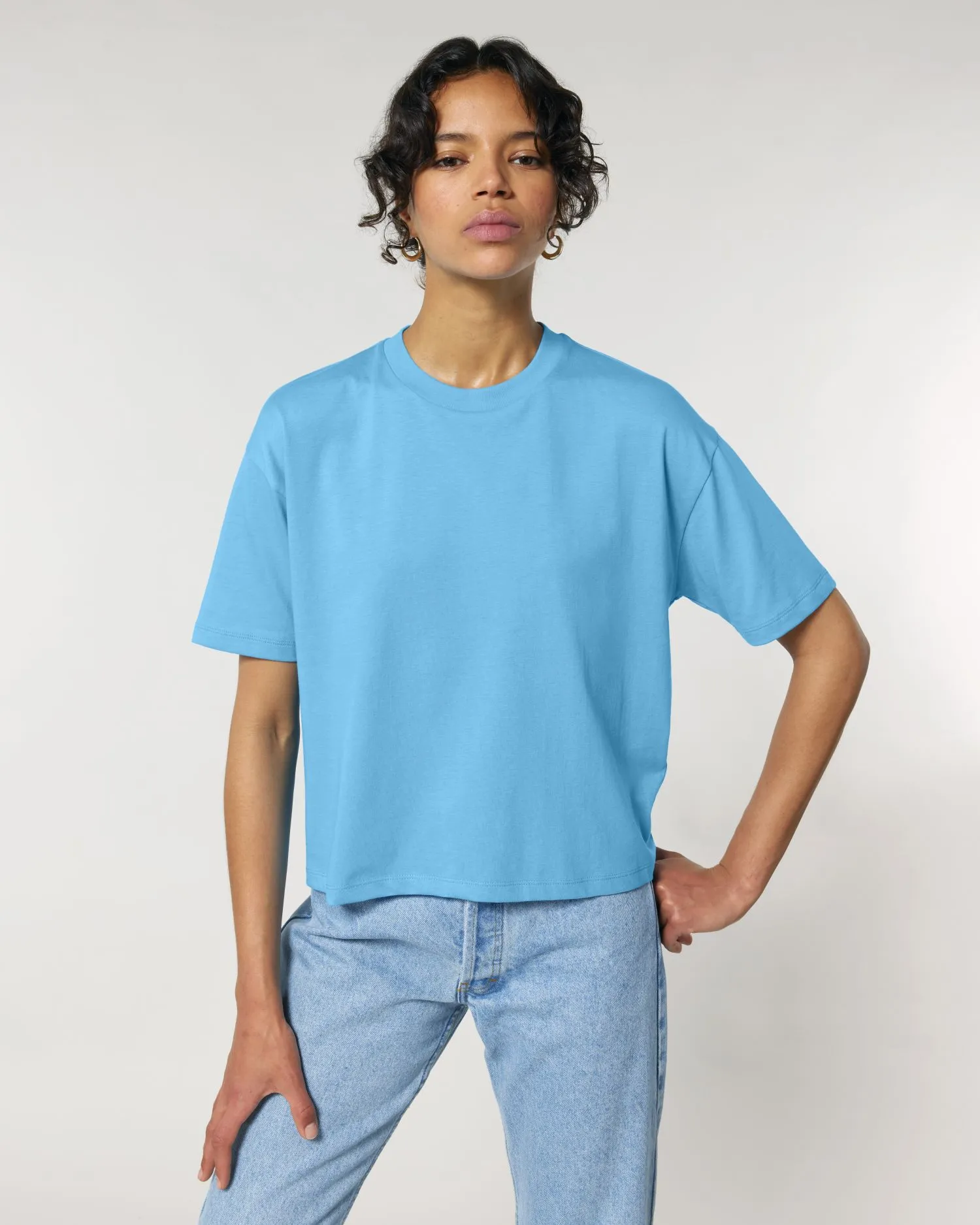 Women's Organic Boxy T-Shirt - 155 GSM | Stella Nova STTW175